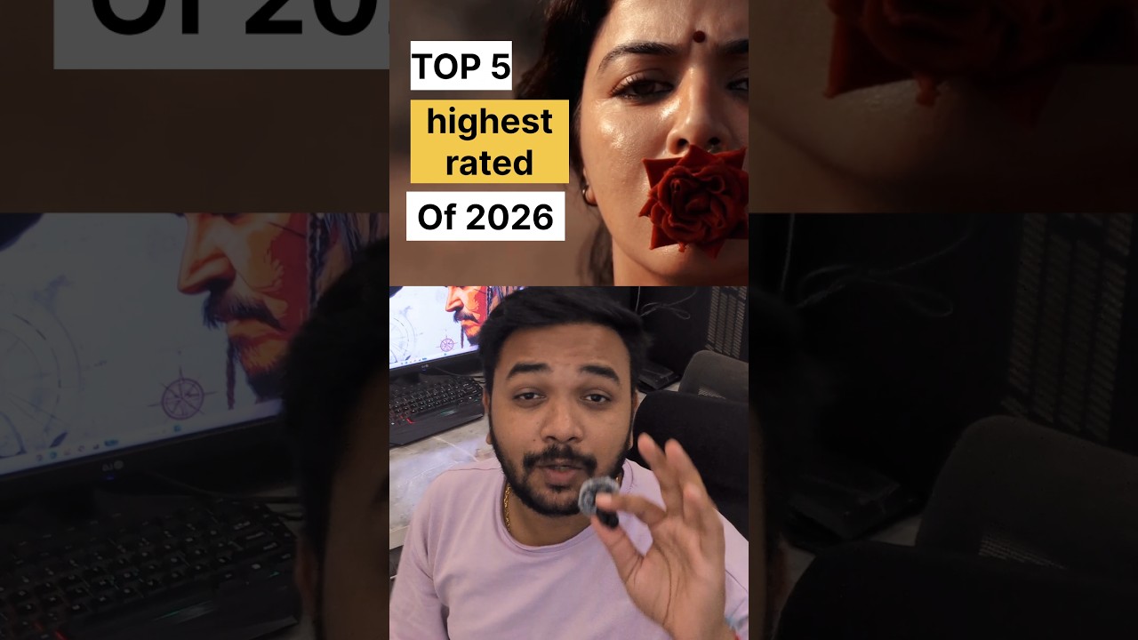 2026 की TOP 5 Highest Rated South Indian Movies 🔥 | Must Watch! 🎬