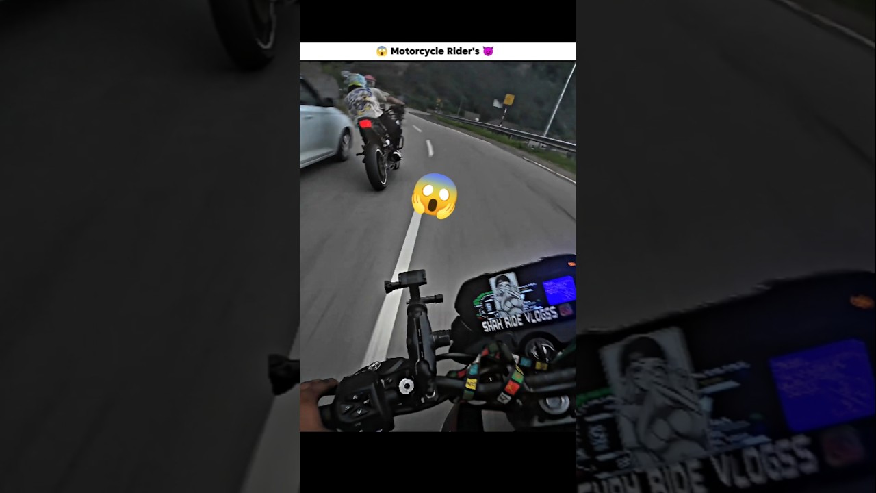Sunday ride gone wrong 😈 #riders#motorcycle#viralvideo