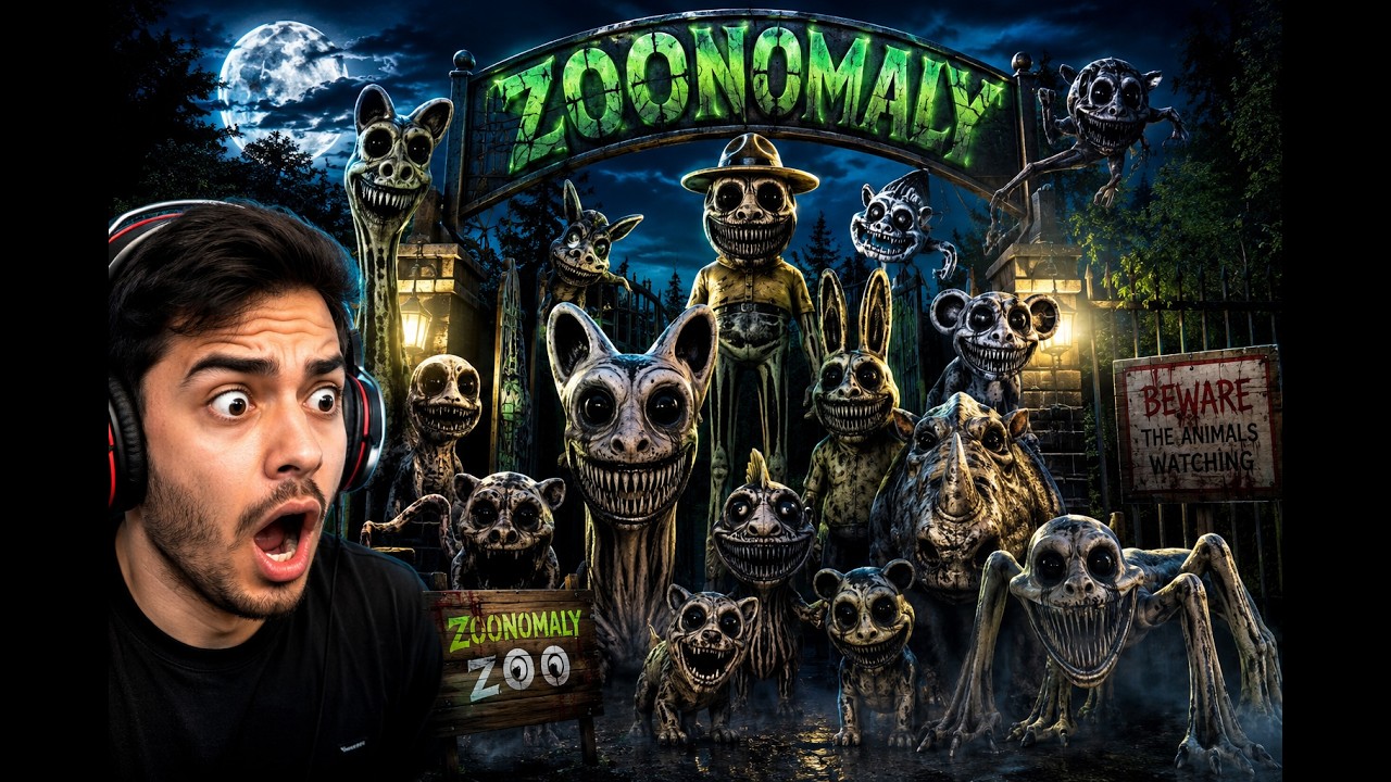 🔴 LIVE: Yeh Zoo Normal Nahi Hai 👹 | Horror Gameplay Its Zoonomaly😨🥶#live #zoonomaly #horror