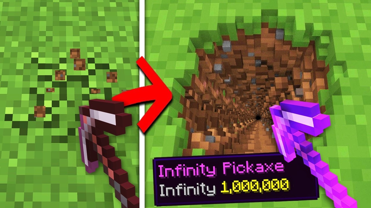 Minecraft, But I Can Infinity Anything...