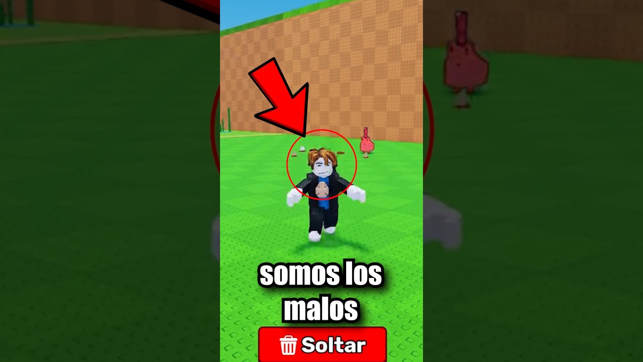 NOSOTROS SOMOS LOS MALOS EN ROBA UN HUEVO 😨 #roblox #shorts