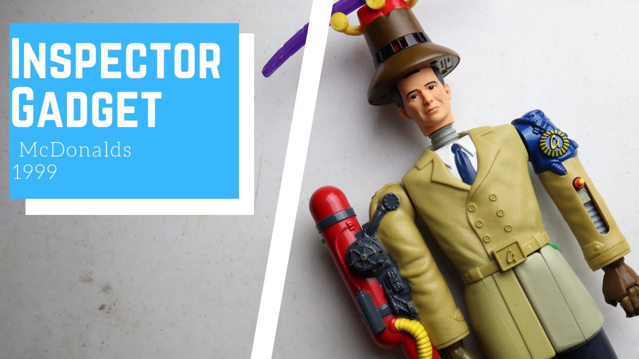 McDonald's Inspector Gadget (1999) Toy Review