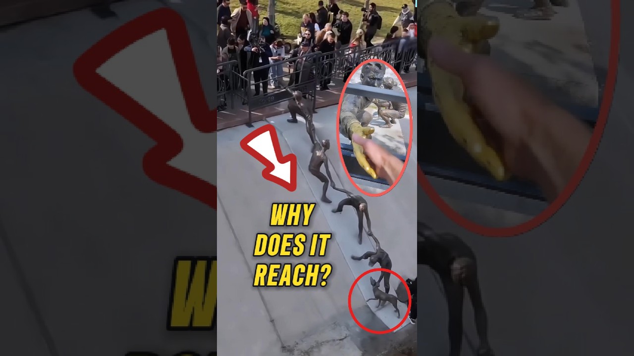 Why This Statue's Hand Doesn't Stop at the Railing?#HiddenReality #ThingsYouNeverNoticed