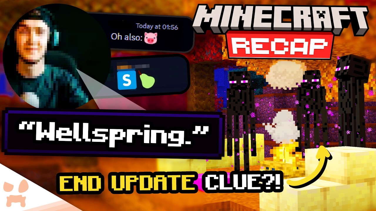 MINECRAFT’S INFAMOUS LEAKER IS BACK + EVEN MORE NEW END UPDATE & DEEP DARK HINTS