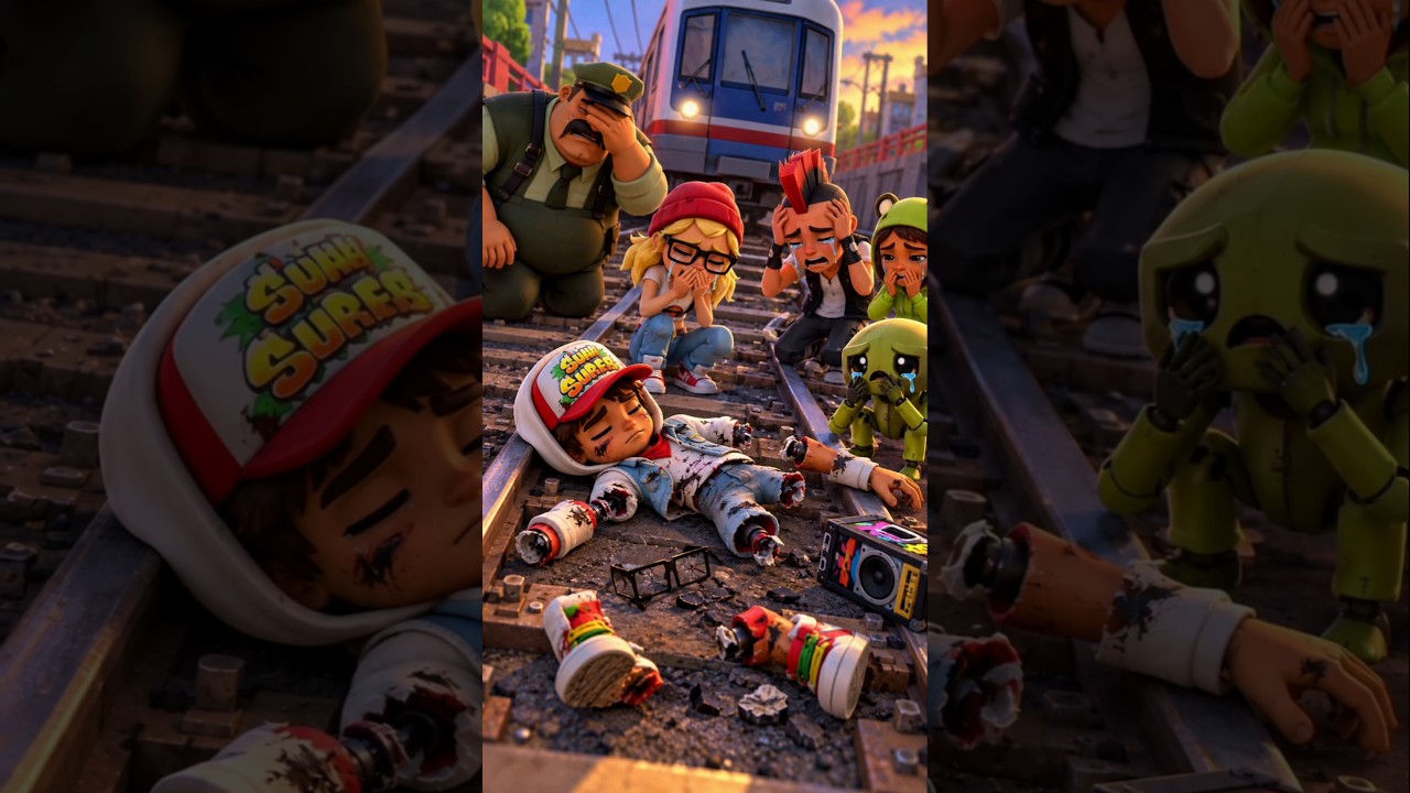 Subway surfers Roblox jake Goodbay emotional #subwaysurfers #shorts #gaming