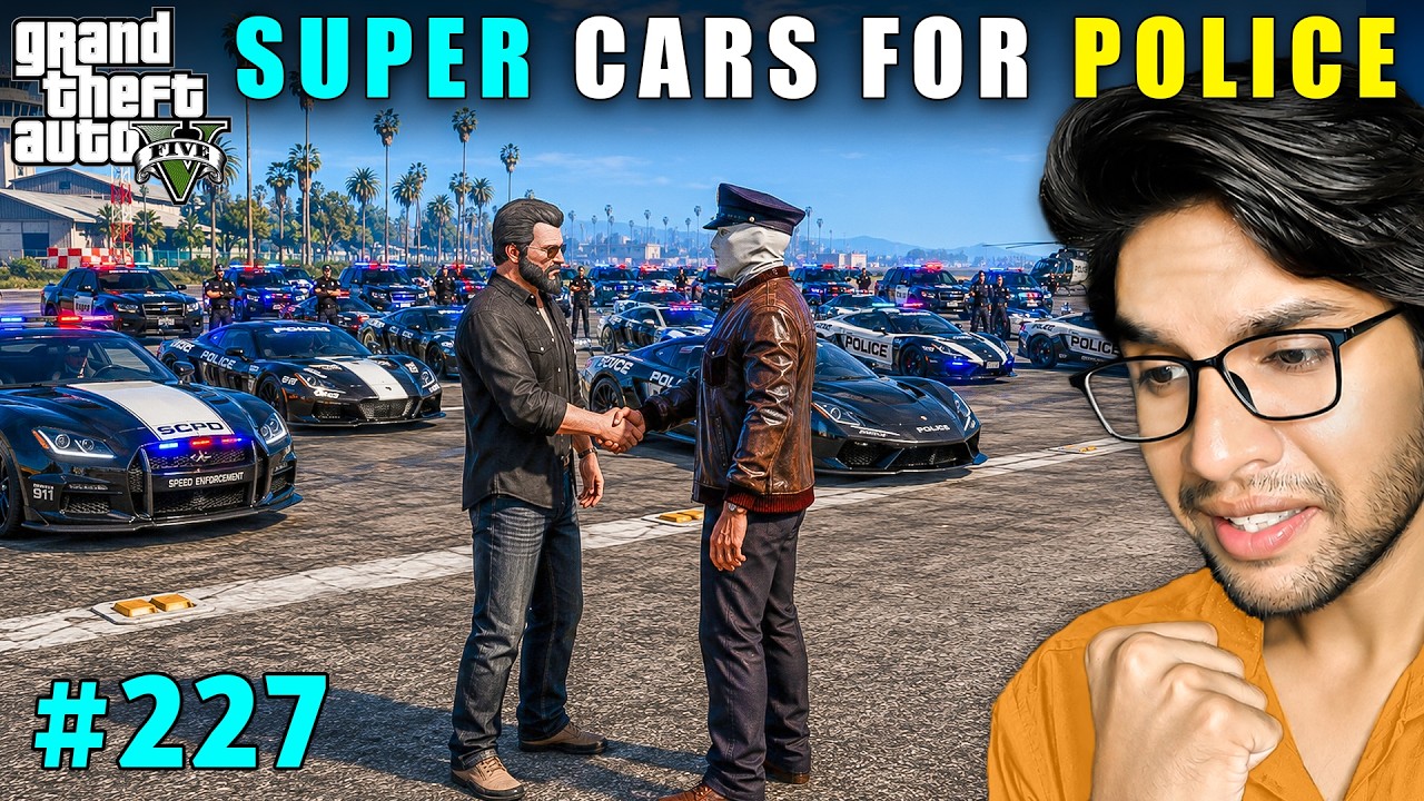 NEW SUPER POLICE CARS FOR LOS SANTOS POLICE DEPARTMENT | GTA V GAMEPLAY #227