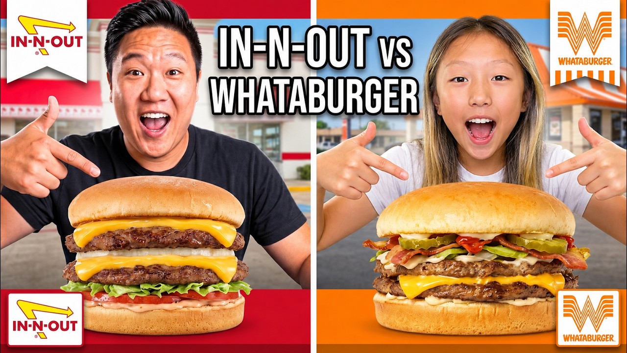 The Ultimate In-N-Out vs Whataburger Taste Test