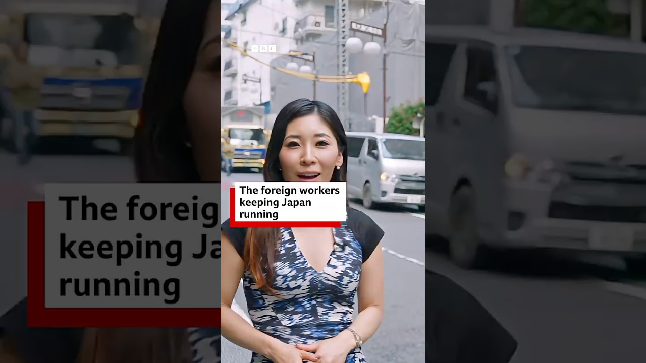Who is filling Japan’s labour gap? – BBC World Service #shorts