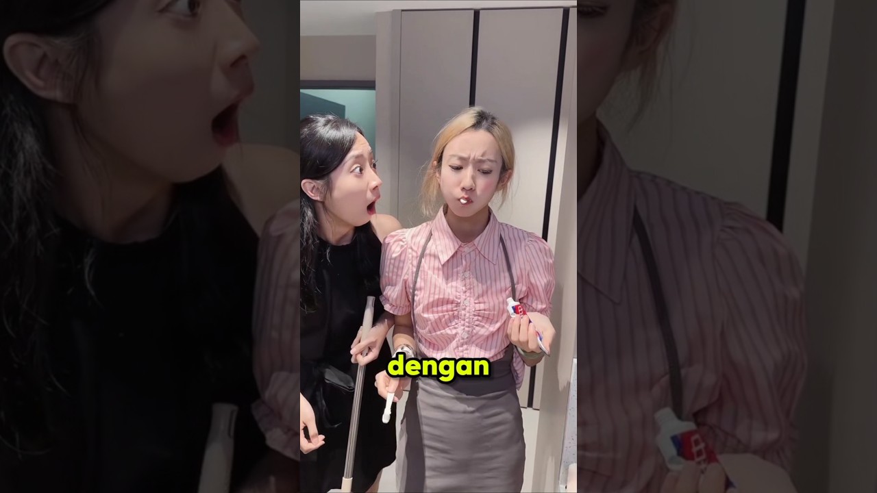 Adiknya Panik Lihat Si Kakak Makan Pasta Gigi! 😂 #shorts #viral #shortvideo