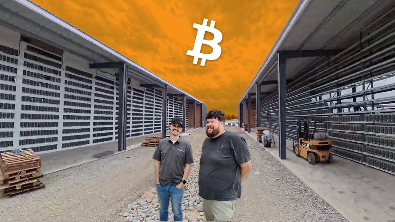 INSANE Air-Cooled Bitcoin Mining Farm