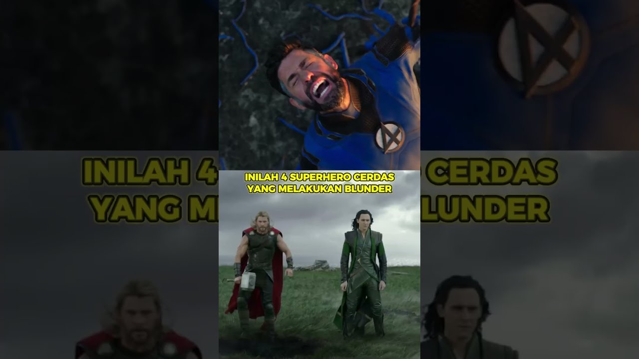 Loki, Tony Stark, dan 2 Superhero Pintar yang Gagal Total #marvelshorts #mcu