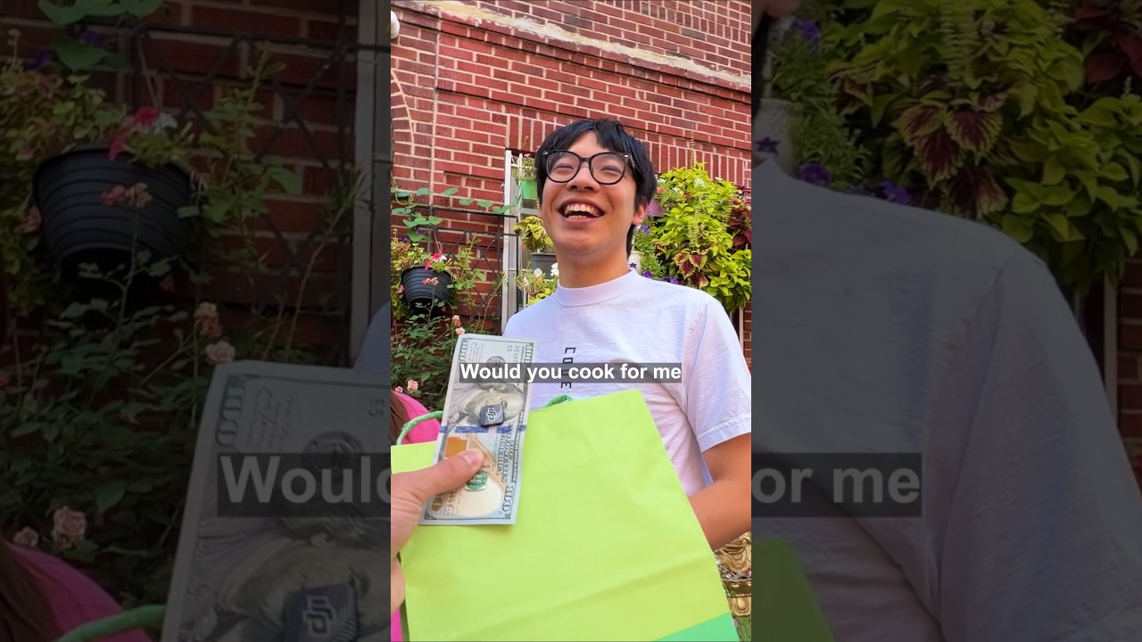 Asking NYC Strangers in Brooklyn to cook until someone does… #ad @instacart#InstacartPartner
