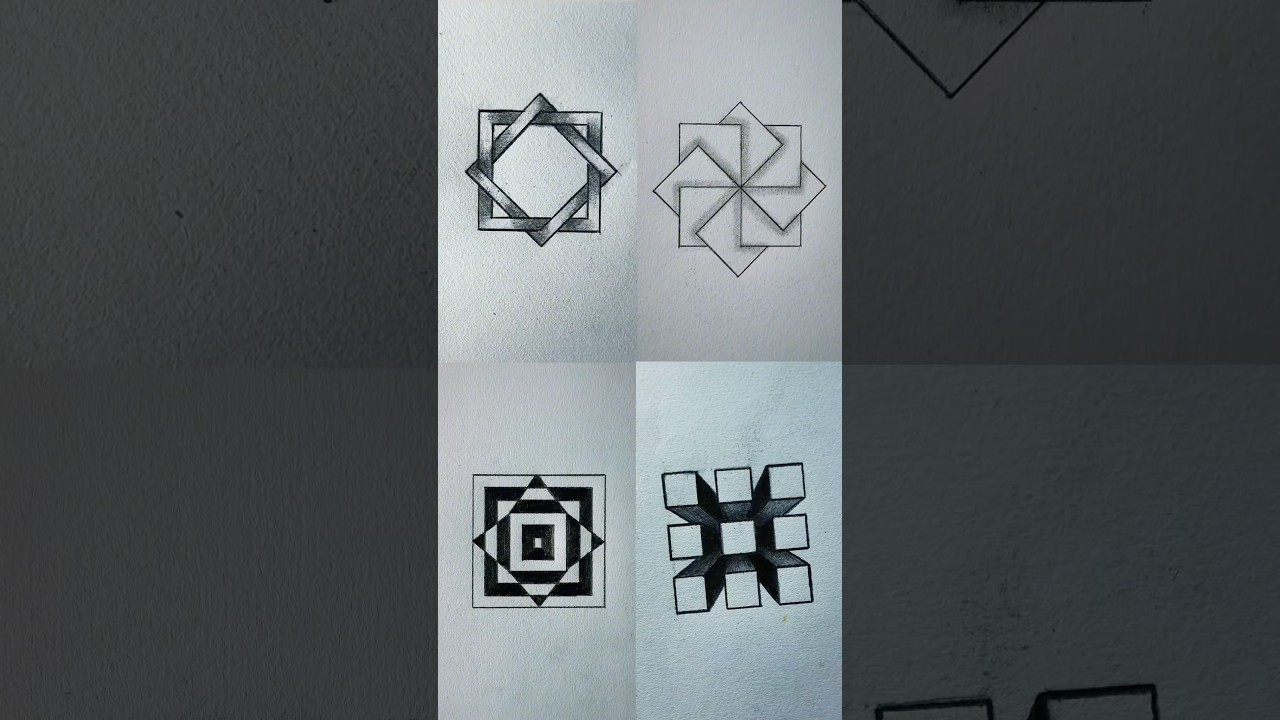 Simple Things to Draw When Bored #art #simple #drawing #fyp #tutorial #shorts #sketch