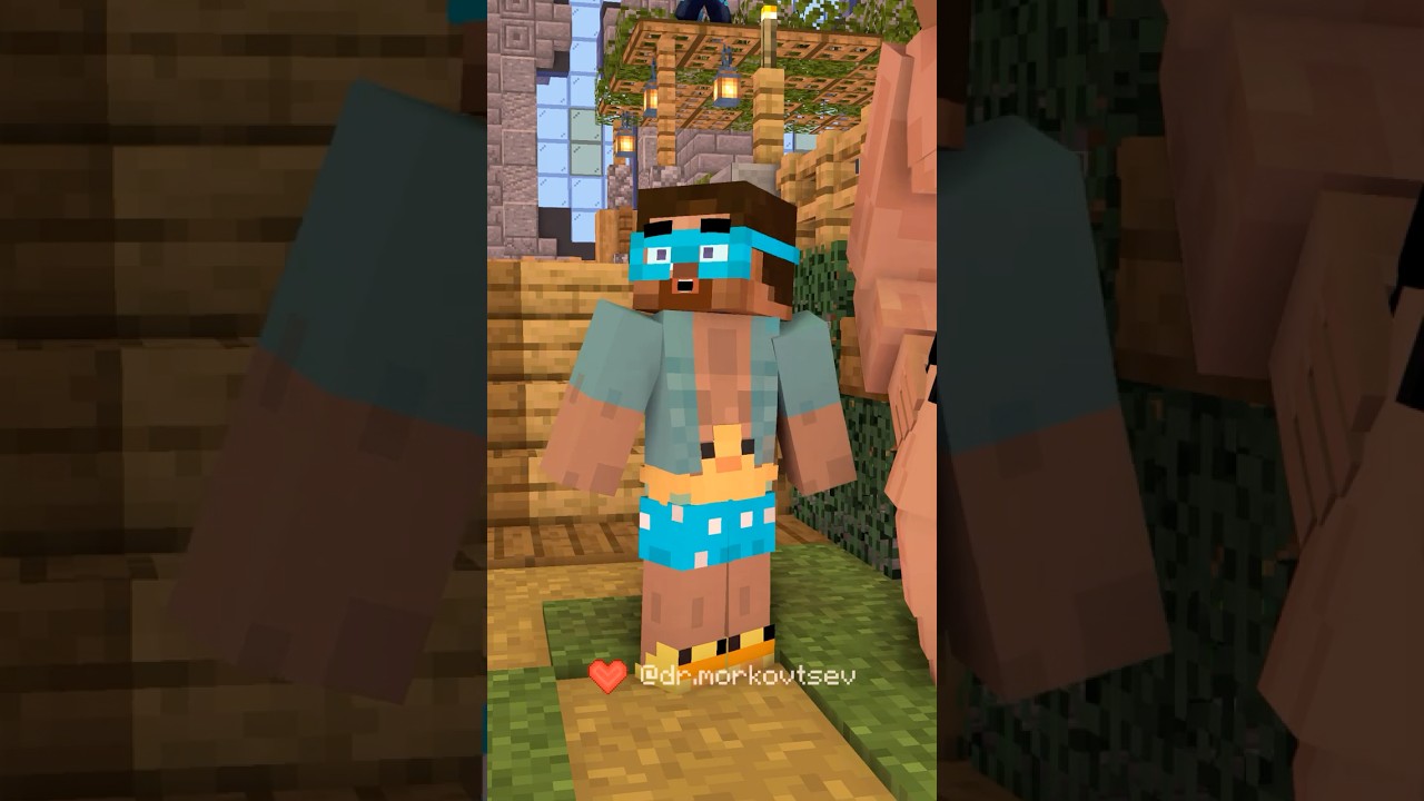 О! Смотрите, какой импозантный мужчина! #градус #майнкрафт #minecraft