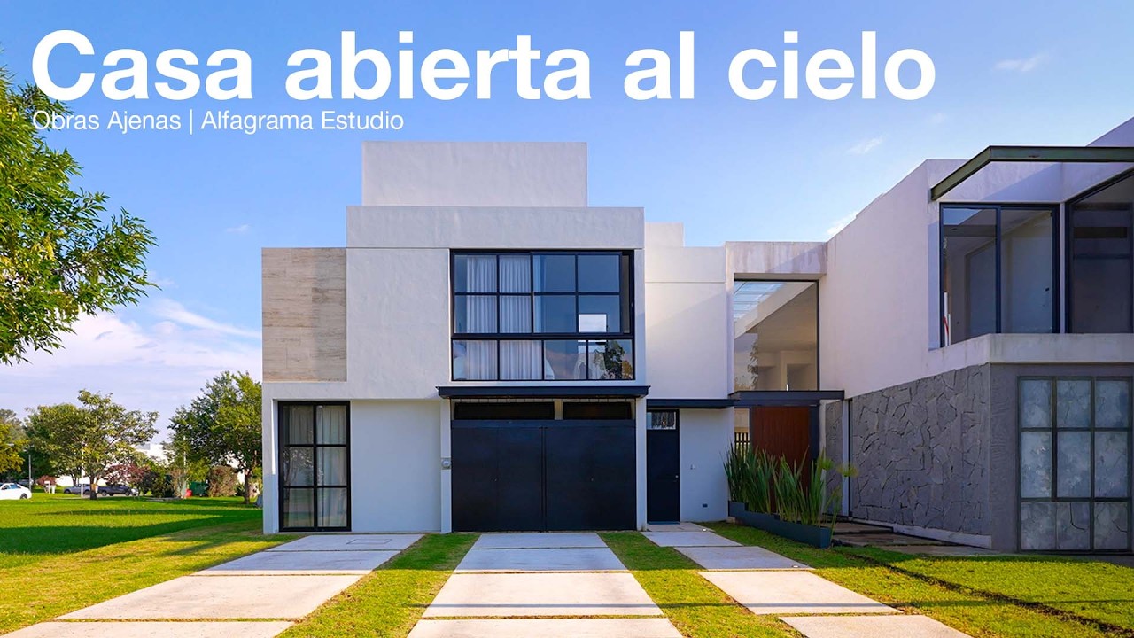Casa Abierta al Cielo | Alfagrama Estudio