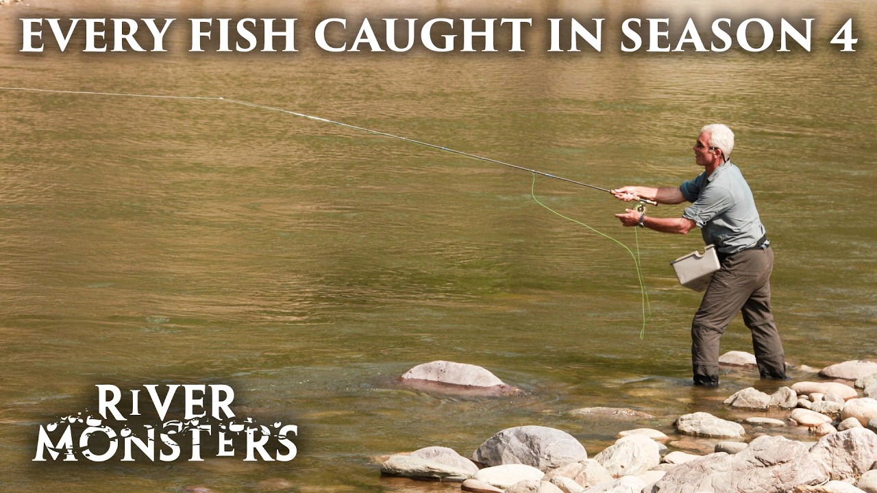 EVERY CATCH BY JEREMY WADE IN SEASON 4 | River Monsters