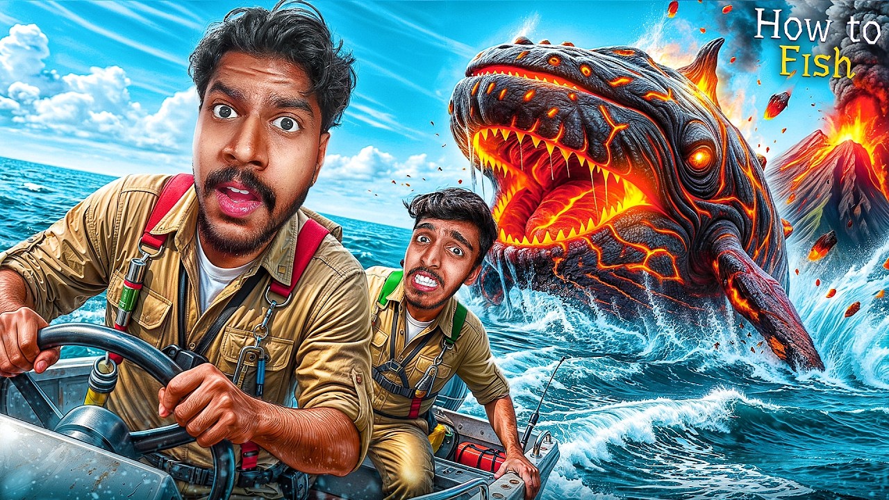 Final Whale Boss FIGHT & ENDING 🔥!! How To Fish (Part 5)