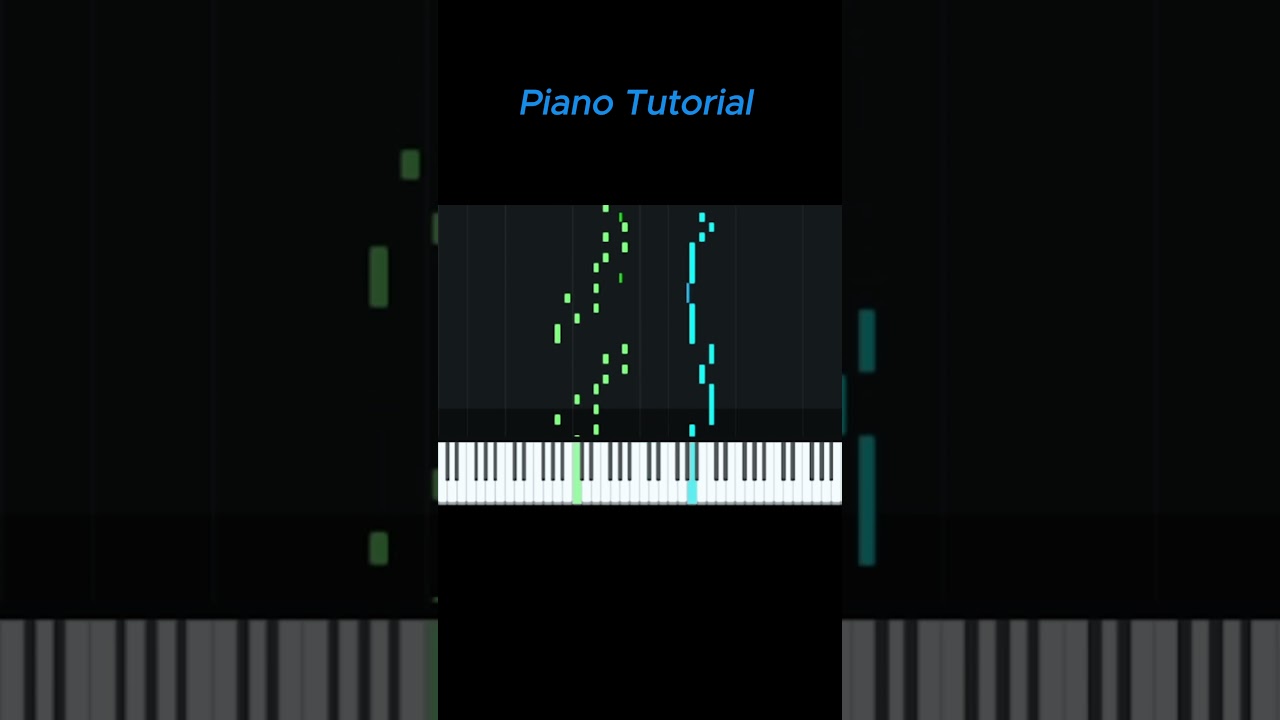 Fancy Piano Tutorial  #pianofacil #pianofacile #easypiano #shortspiano