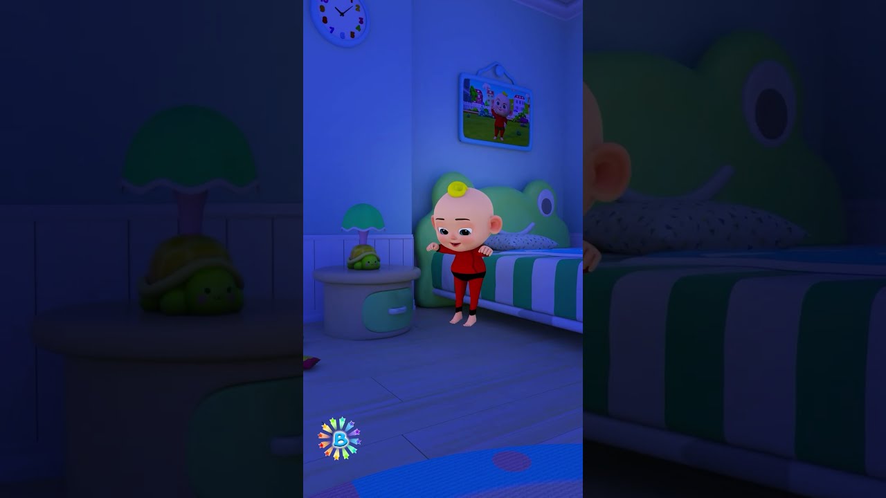 Monster in the Dark Song | Best Funny Nursery Rhymes For Kids  #Shorts