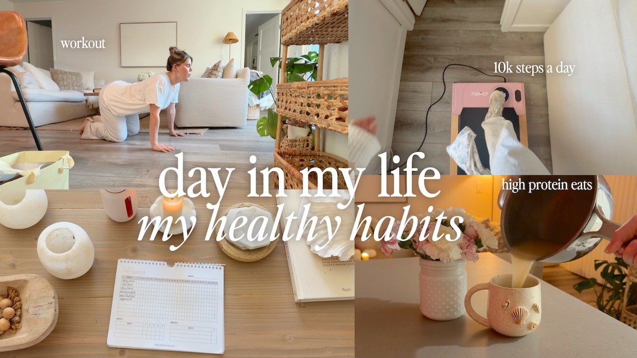 Back to My Healthy Habits | Sunrise Walks, 10K Steps, Workout + Eats ✨