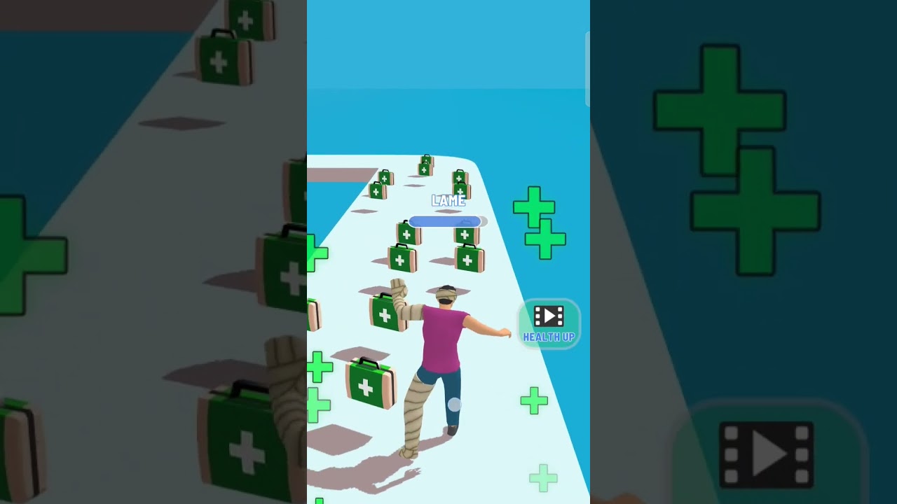 I Reached Level 49 in Healthy Runner! 😱🔥 #games #videogame #shortsfeed #trending #shorts