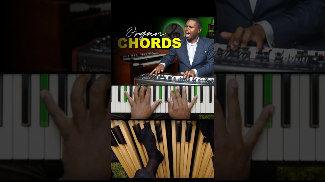 How to Play Gospel Organ! #pianotutorial #gospelmusic #hammondb3