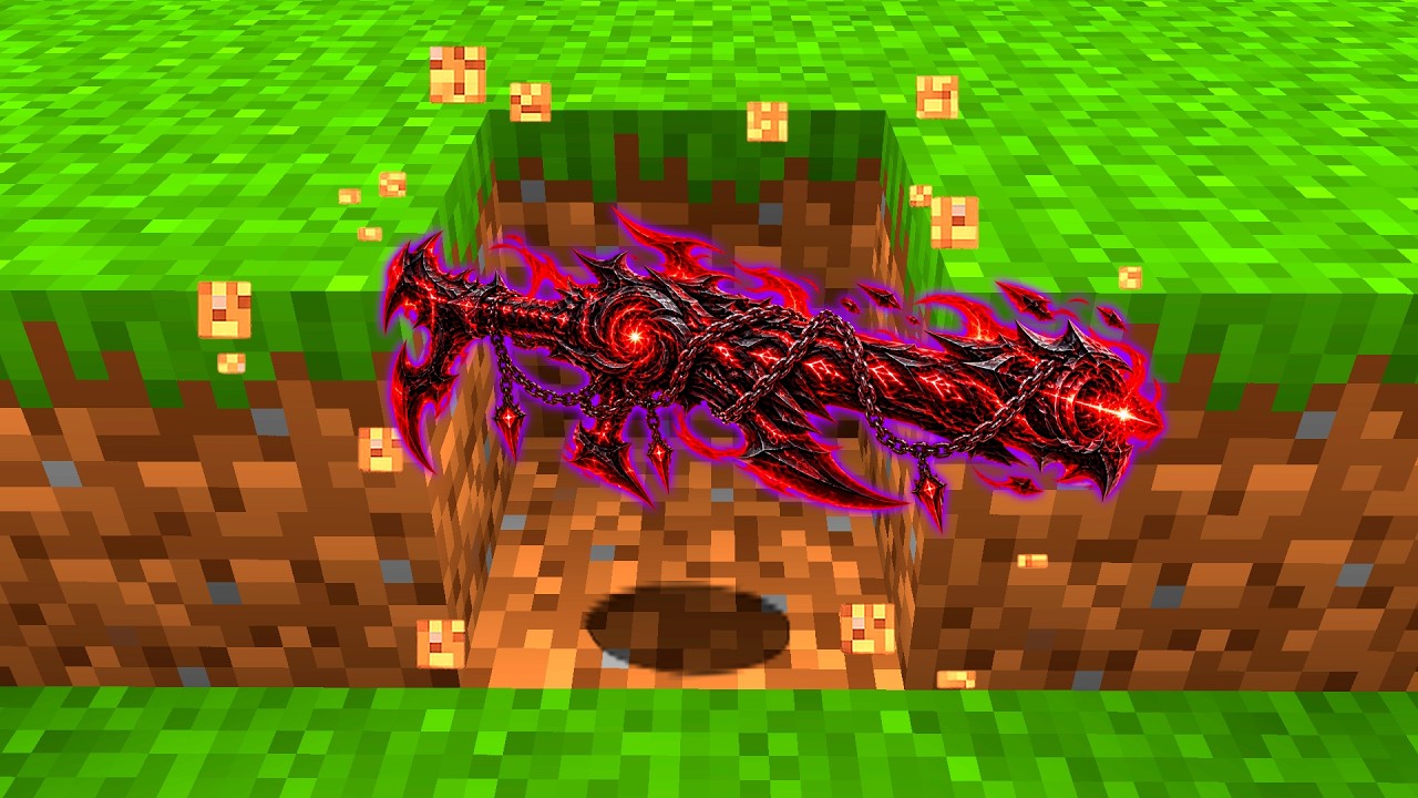 Minecraft, mas TUDO dropa Super Armas Míticas...