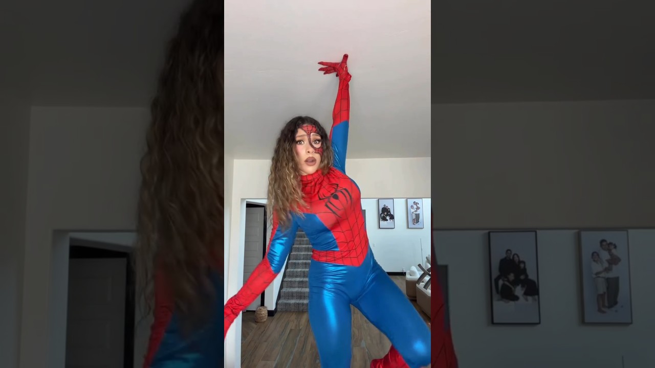 Que tal me quedó mi maquillaje?? 🕸️❤️🕷️
