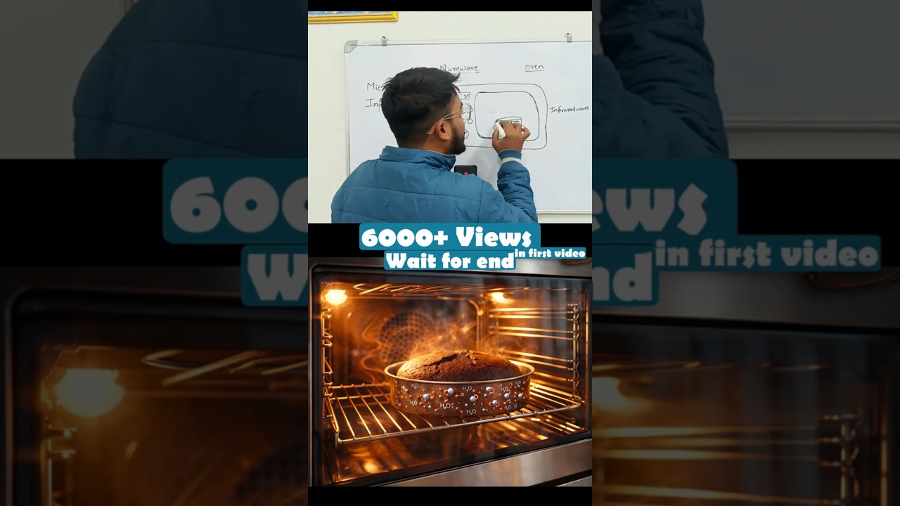 🤔What is the difference between "microwave" & "oven" #physics #factsinhindi #knowledge