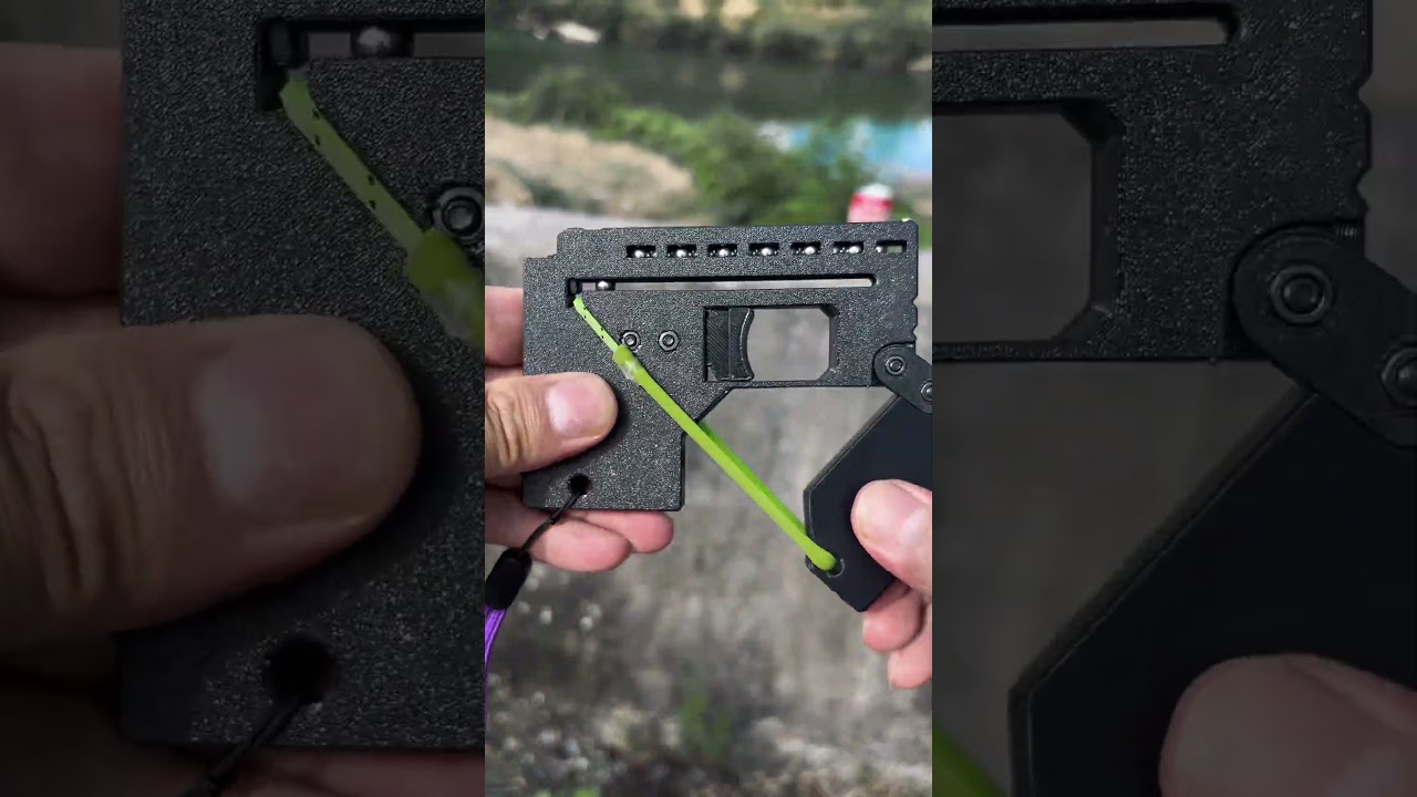 3D print card slingshot