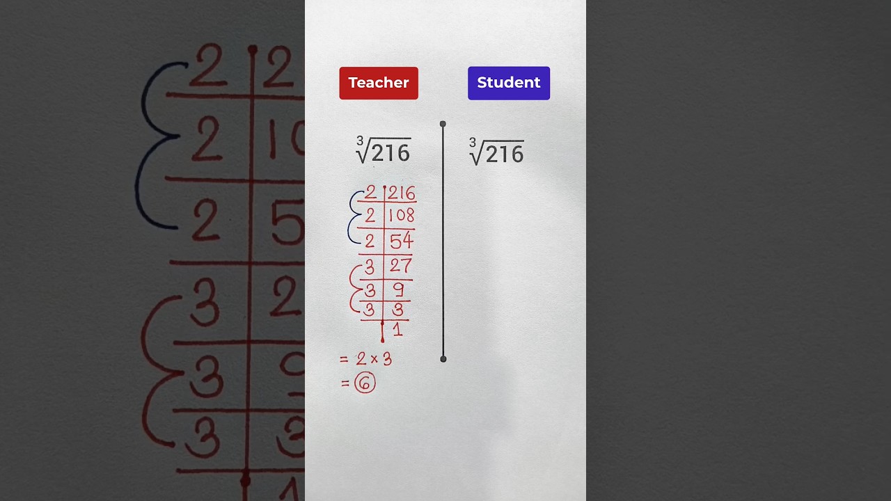 Nice Cube Root Trick #mathematics #maths #shorts #trendingshorts #ytshorts