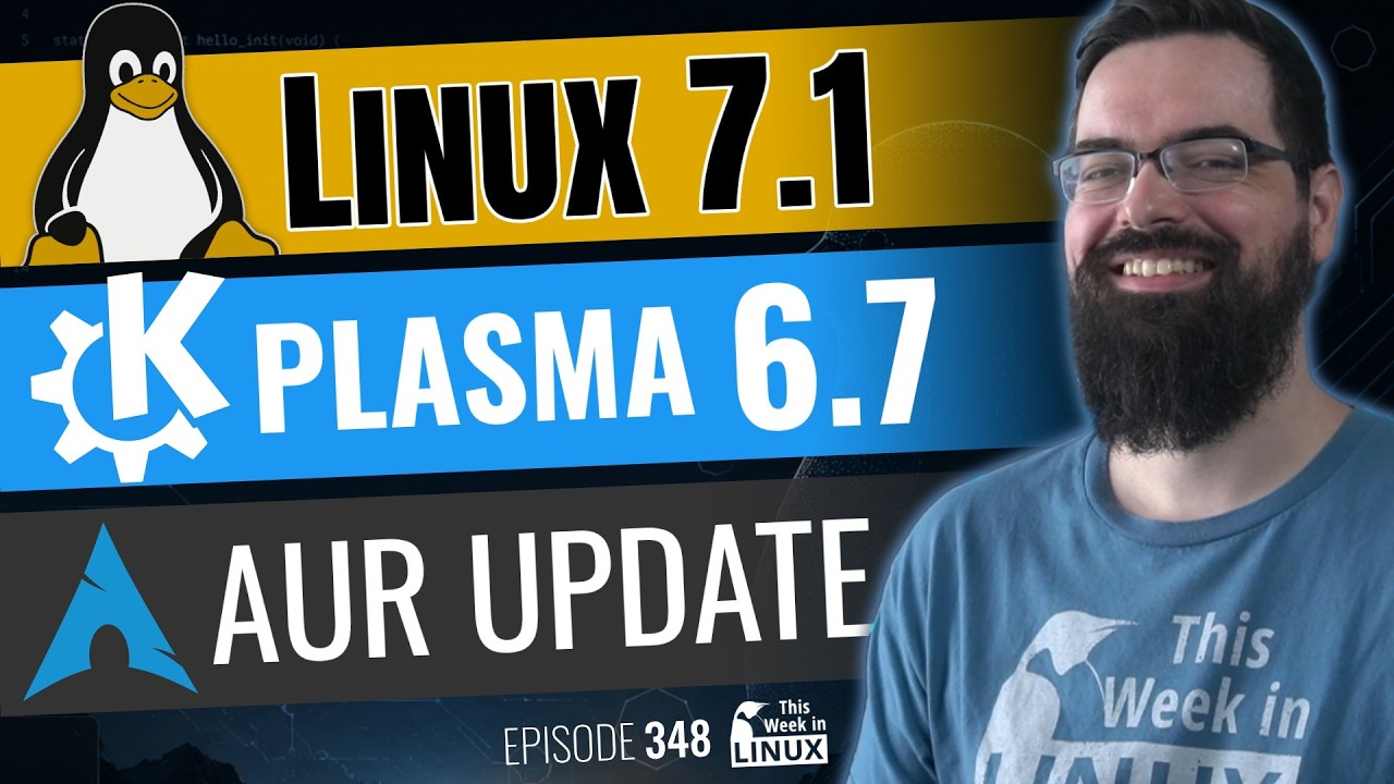 Linux 7.1, KDE Plasma 6.7, Antergos Returns?, Commodore Callback, AUR Update & more Linux news