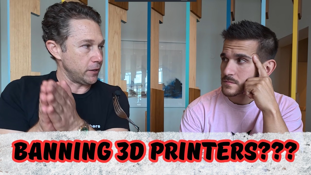 Making 3D Printers ILLEGAL? A Chat with David Tobin