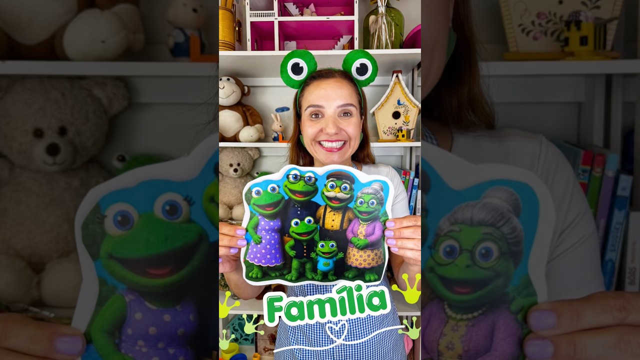 Família do Sapolino! #infantil #educaçãoinfantil #sapolino #família