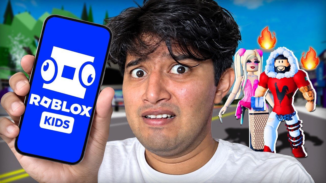 Probé ROBLOX KIDS y encontré NIÑOS TURBIOS...