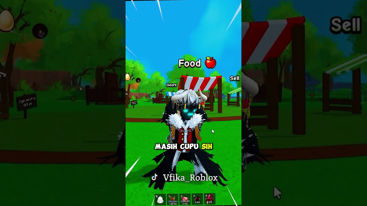 ADMIN DI HINA MISKIN langsung bakar ROBUX di Game TELUR BARU #roblox