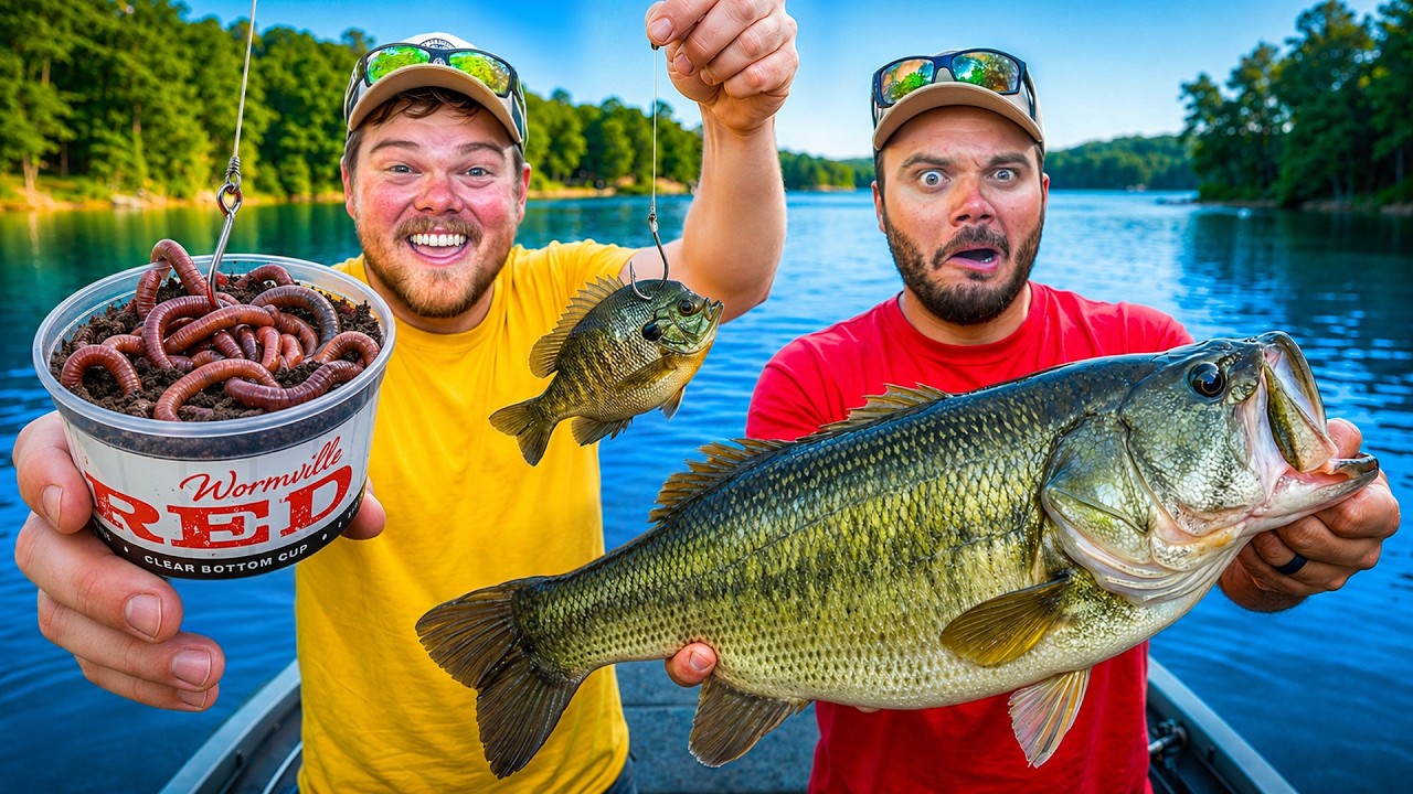 Food Chain Fishing Challenge!!