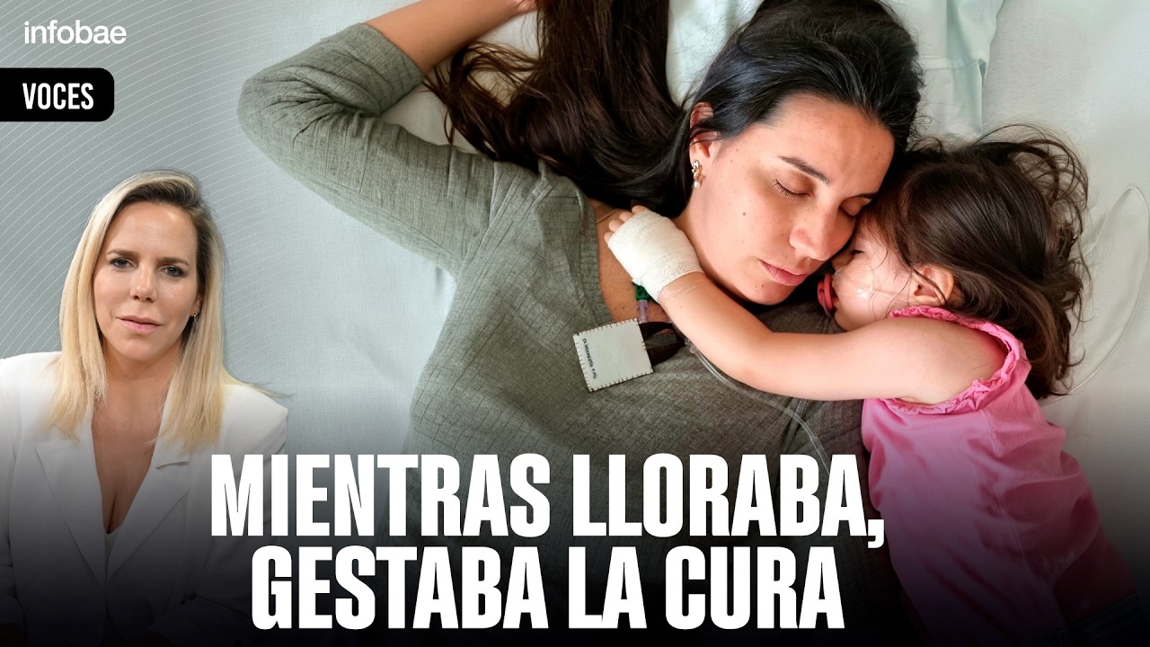 Mientras lloraba en el baño, gestaba la cura: una madre en alerta y una bebé que salvó a su hermana