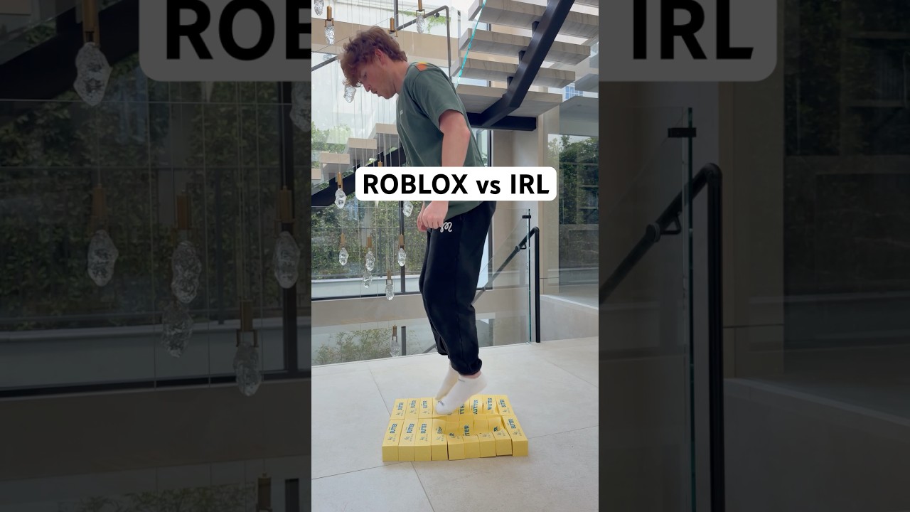 Roblox but in real life..
