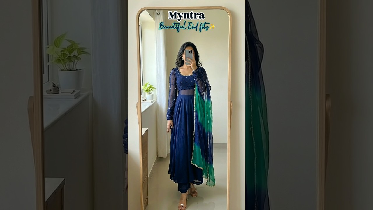 Day 1/3 of beautiful Eid fits✨#shorts #youtubeshorts #myntra #shortvideo #eid #ethnicwear #eid2026