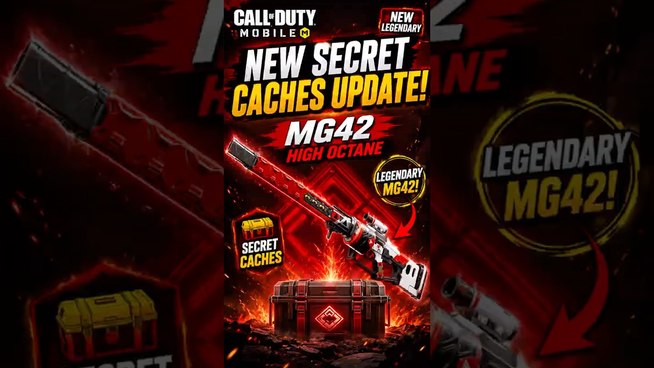 New Secret Caches Legendary Update #codmobile #callofduty #codmupdate #codm #secretcaches