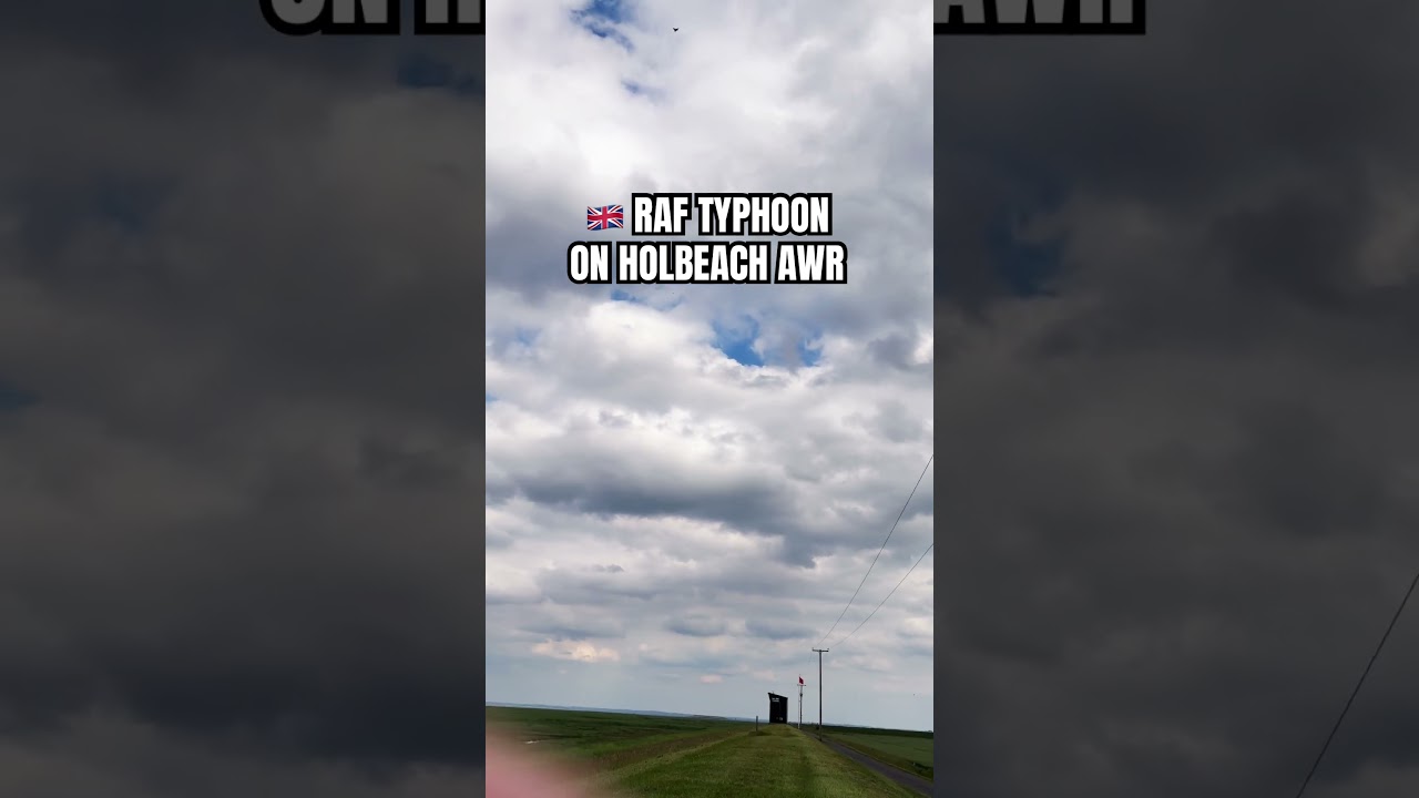 🇬🇧 Typhoon Dry Run RAF Holbeach AWR