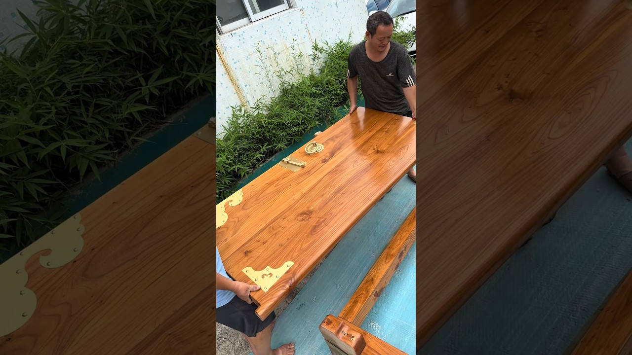No Nails, No Shortcuts—Just a Thousand Years of Woodworking Wisdom #woodworking #viralvideo