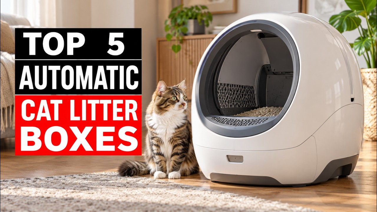 Top 5 Best Automatic Cat Litter Boxes in 2026 | Self-Cleaning Picks