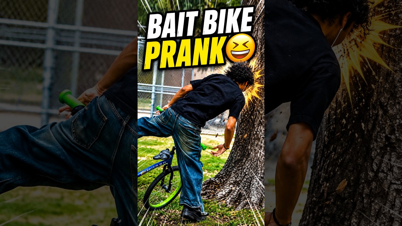 INSTANT KARMA Bait Bike Prank 😂 #Pranks #Funny #Viral