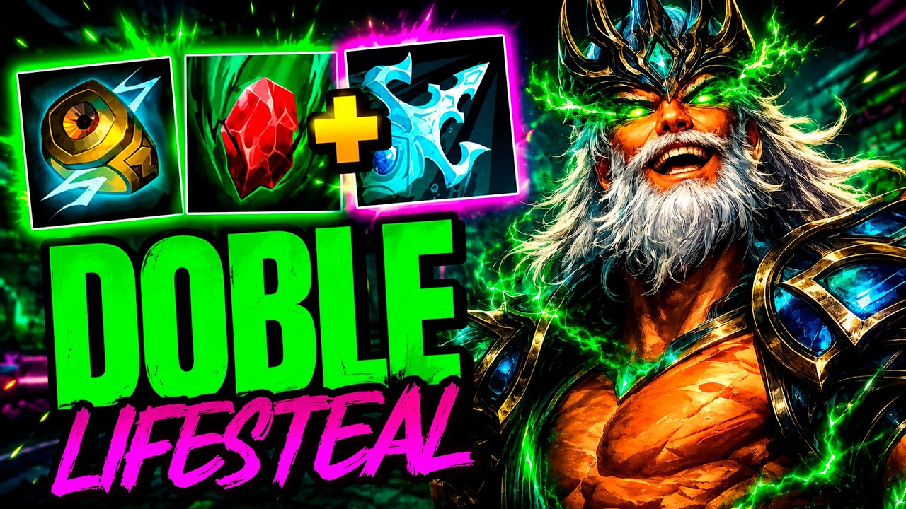 POSEIDON CON DOBLE LIFESTEAL SE PELA A LOS TANQUES