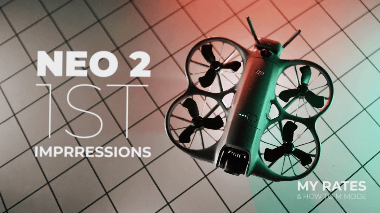 DJI NEO 2 – First Impressions, Live Flight, My Rates & Manual Mode Tutorial