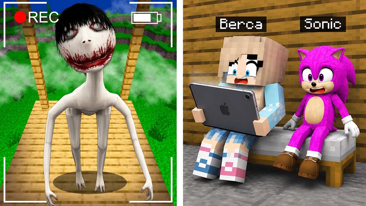 Minecraft’ta KAMERADA GÖRÜNEN KORKUNÇ YARATIĞI YAKALADIK! 😱