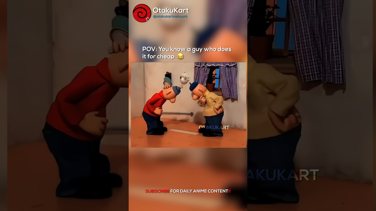 POV: You know a guy who does it for cheap 😂 #cartoon #shorts