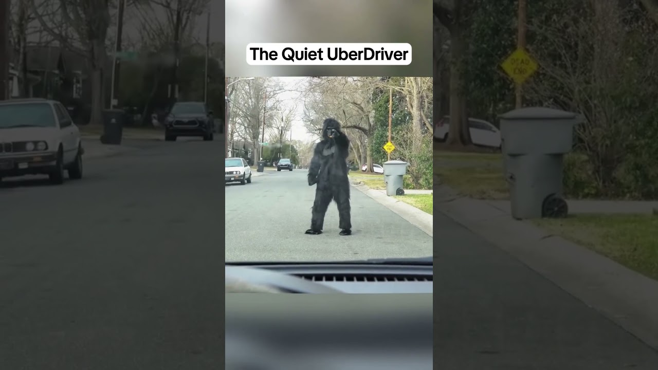 The Quiet Uber Driver #shorts #pranks #uberdriver #funnymoments #top5 #prank #comedy #memes #fyp